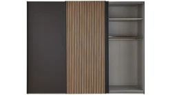 SchwebetĂŒrenschrank Denver Graphit