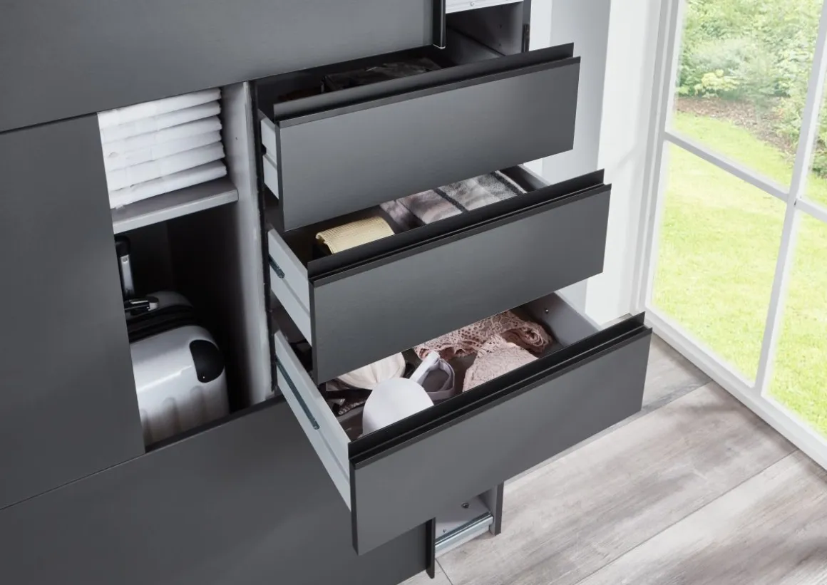 Schwebetürenschrank Saigon Graphit