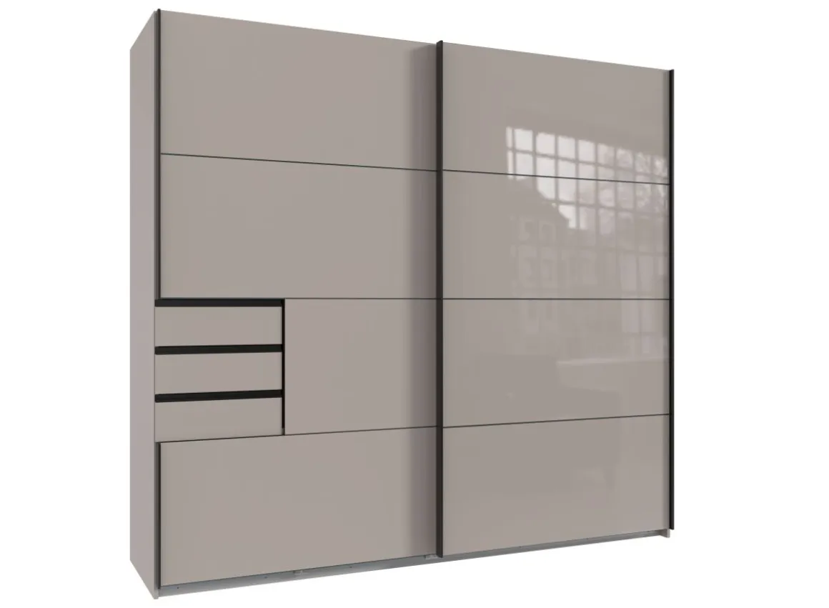 Schwebetürenschrank Saigon Saharagrau