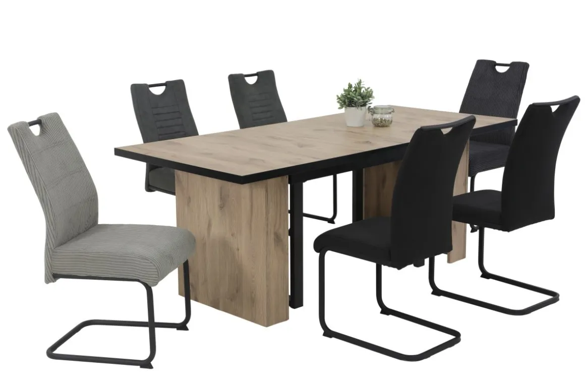 Schwingstuhl Merkur Grau