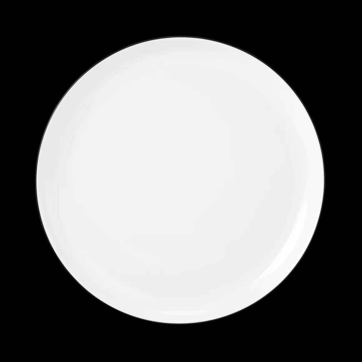 Seltmann Weiden Frühstücksteller Lido Black Line