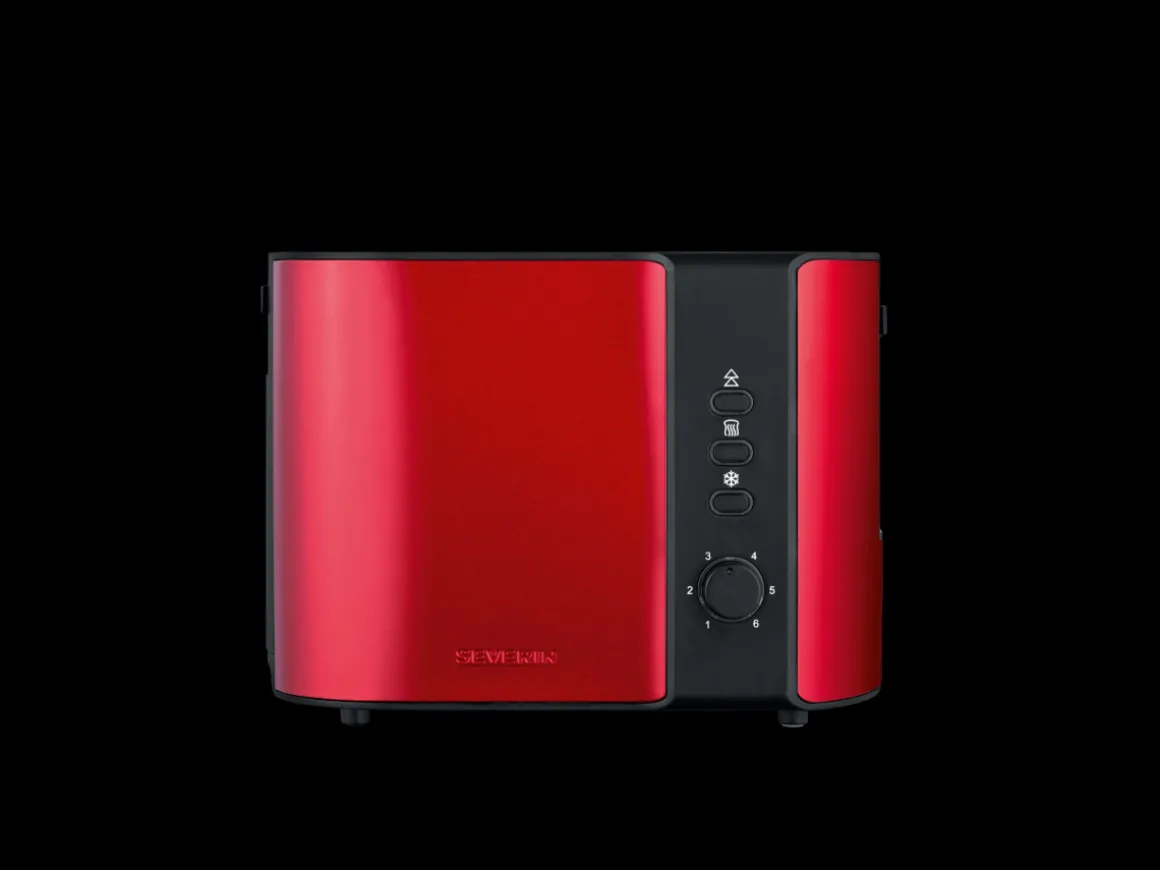 Severin Automatik-Toaster Rot