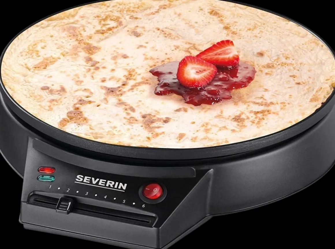 Severin Crêpe-Maker schwarz