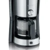 Severin Kaffeemaschine TypeSwitch Edelstahl-gebürstet schwarz