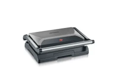 Severin Kompakt-Multigrill metallic grau/schwarz