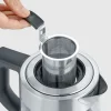 Severin Wasserkocher Deluxe Mini Glas Edelstahl 1 L