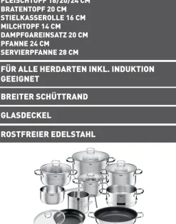 Silit 10-tlg Topf-Set Toskana