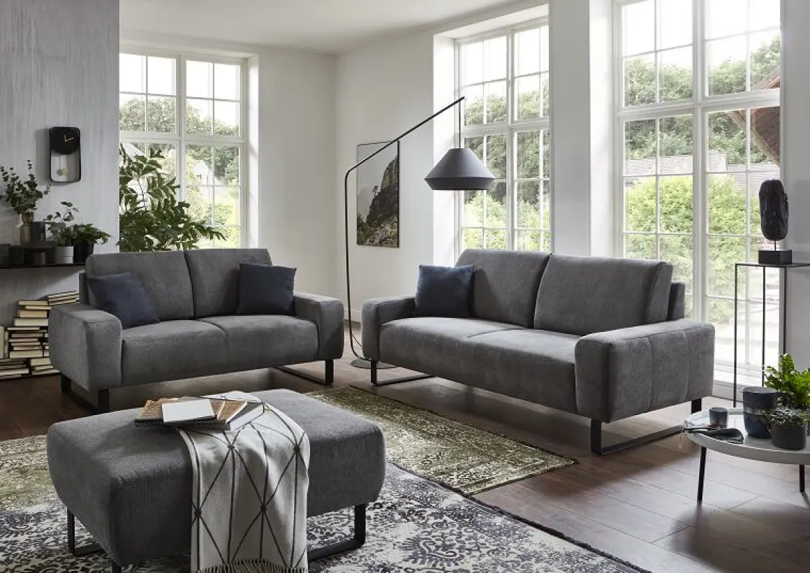 3-Sitzer Sofa Dana Grau
