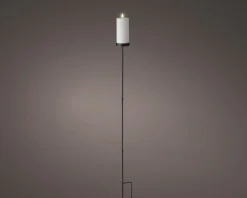 Solar-Kerze mit Gartenstecker 117 cm