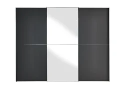 Staud Schwebetürenschrank Studioline anthrazit