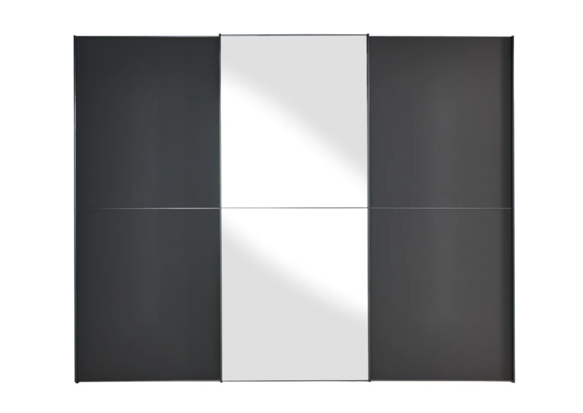 Staud Schwebetürenschrank Studioline anthrazit