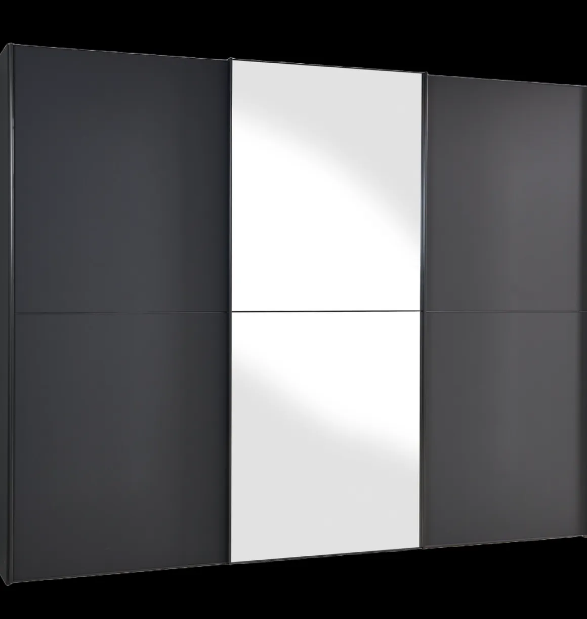 Staud Schwebetürenschrank Studioline anthrazit