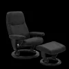 Stressless Sessel Consul M Classic mit Hocker