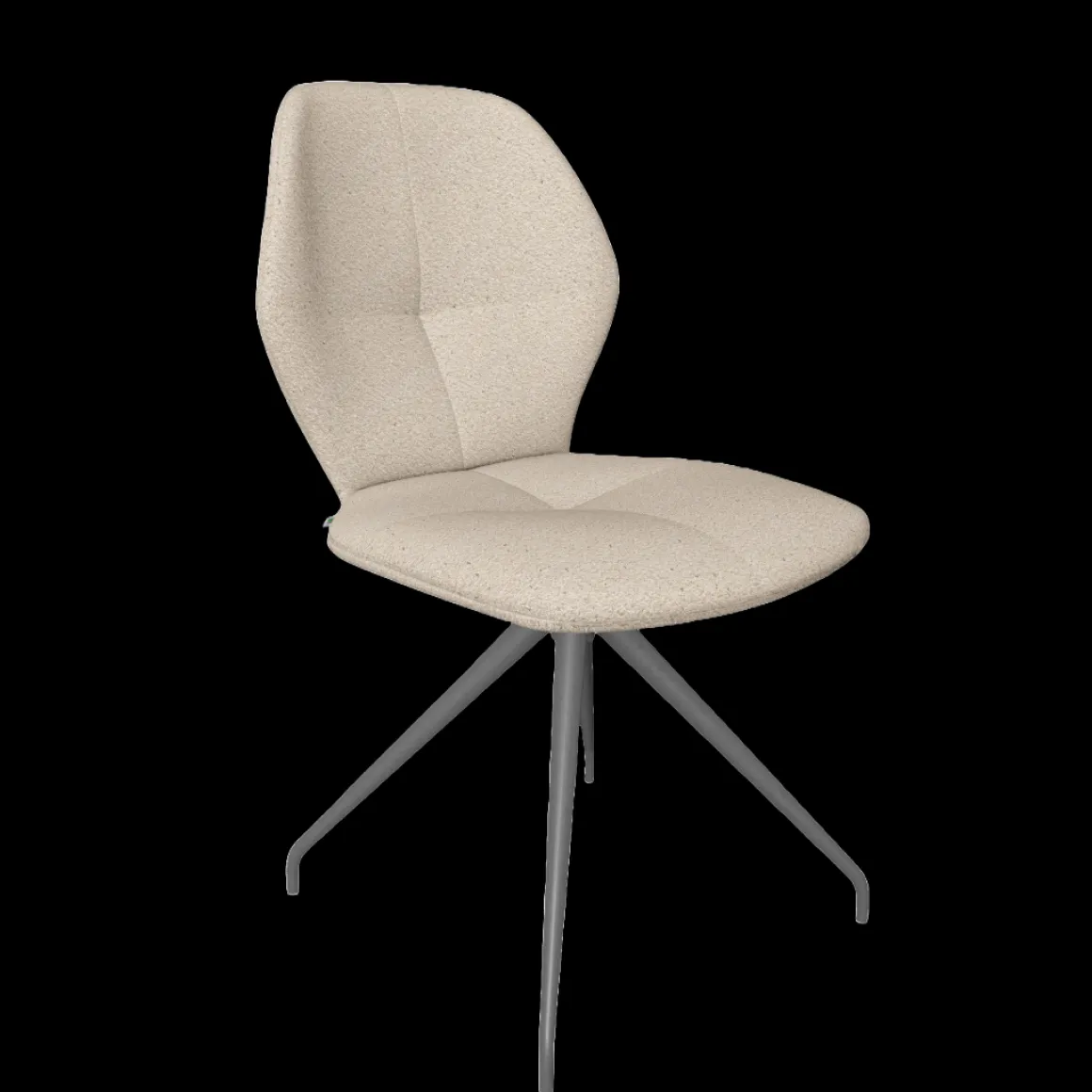Stuhl Moods Boucle Ivory