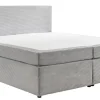 Sun Garden Boxspringbett Aspen Silber 140 x 200 cm
