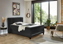Sun Garden Boxspringbett Jefferson mit Bettkasten 140 x 200 cm