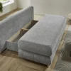 Sun Garden Schlafsofa Borna silber
