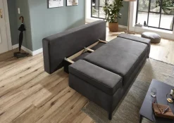 Sun Garden Schlafsofa Jarny mit Stauraum Anthrazit