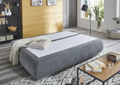 Sun Garden Schlafsofa Lenon mit Stauraum Grau
