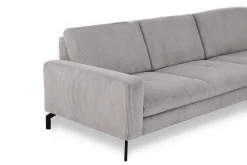 Systempolster Ecksofa 20110 Cord Grau