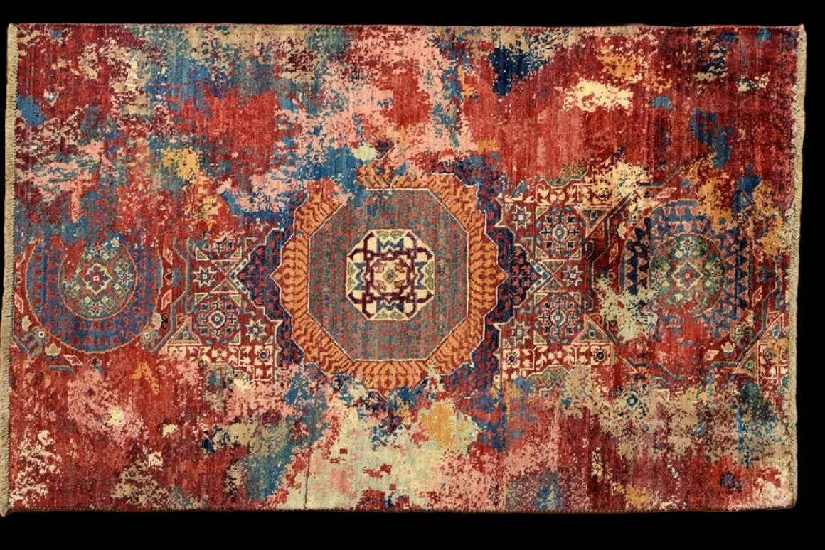 Teppich aus Afghanistan Glow 96 x 153 cm