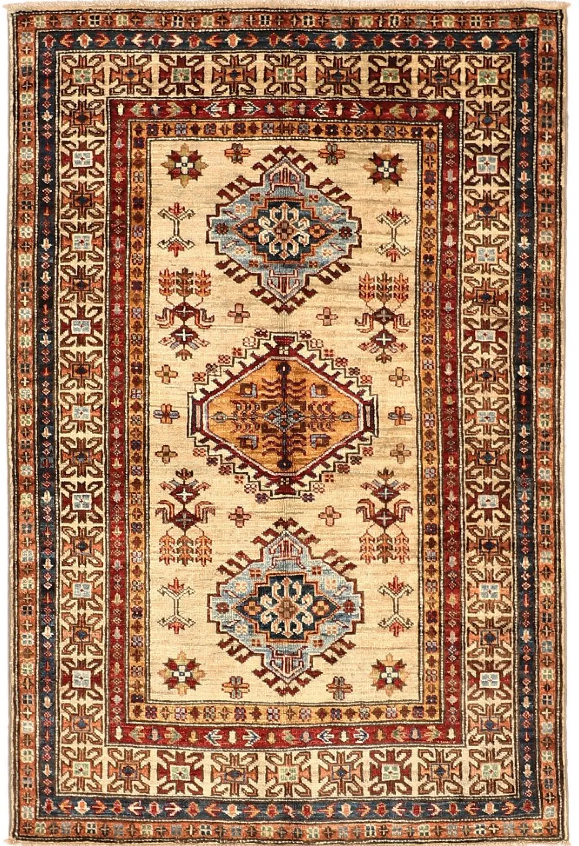 Teppich aus Afghanistan Kazak Super 101 x 154 cm