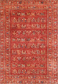 Teppich aus Afghanistan Smaragd 172 x 242 cm