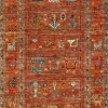 Teppich aus Afghanistan Smaragd 78 x 122 cm