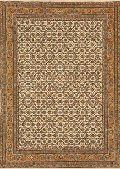 Teppich aus Indien Benares Herati 20 beige 200 x 300 cm