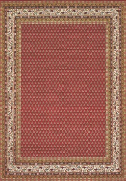 Teppich aus Indien Bikaner Mir 50 rot 40 x 60 cm