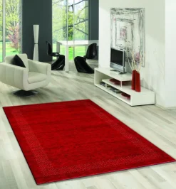 Teppich aus Indien Casablanca 50 rot 40 x 60 cm
