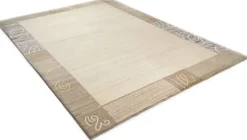 Teppich aus Indien Nakarta Grau 250 x 350 cm