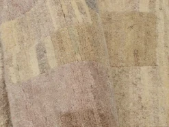 Teppich aus Nepal Lantara Dunkelcreme 70 x 140 cm