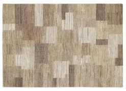 Teppich aus Nepal Lantara Dunkelcreme 70 x 140 cm