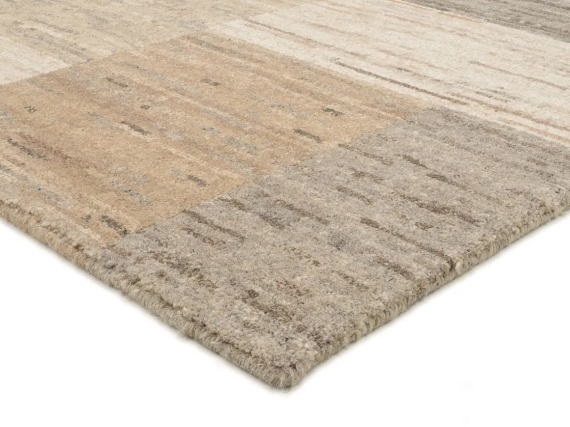 Teppich aus Nepal Tamura Wolle-Natur 90 x 160 cm