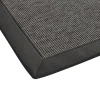 Teppich in Sisaloptik Naturino Rips Anthrazit 67 x 133 cm