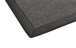 Teppich in Sisaloptik Naturino Rips Anthrazit 67 x 133 cm