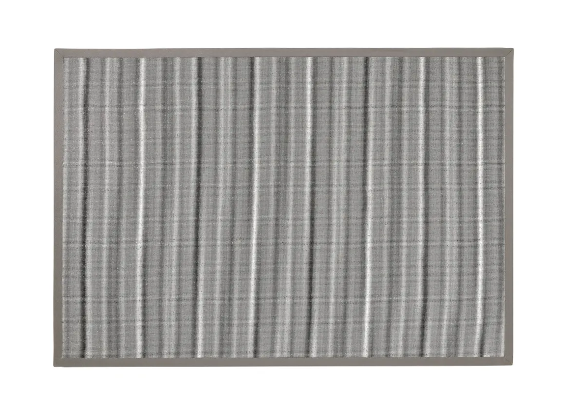 Teppich in Sisaloptik Naturino Rips Grau 67 x 133 cm