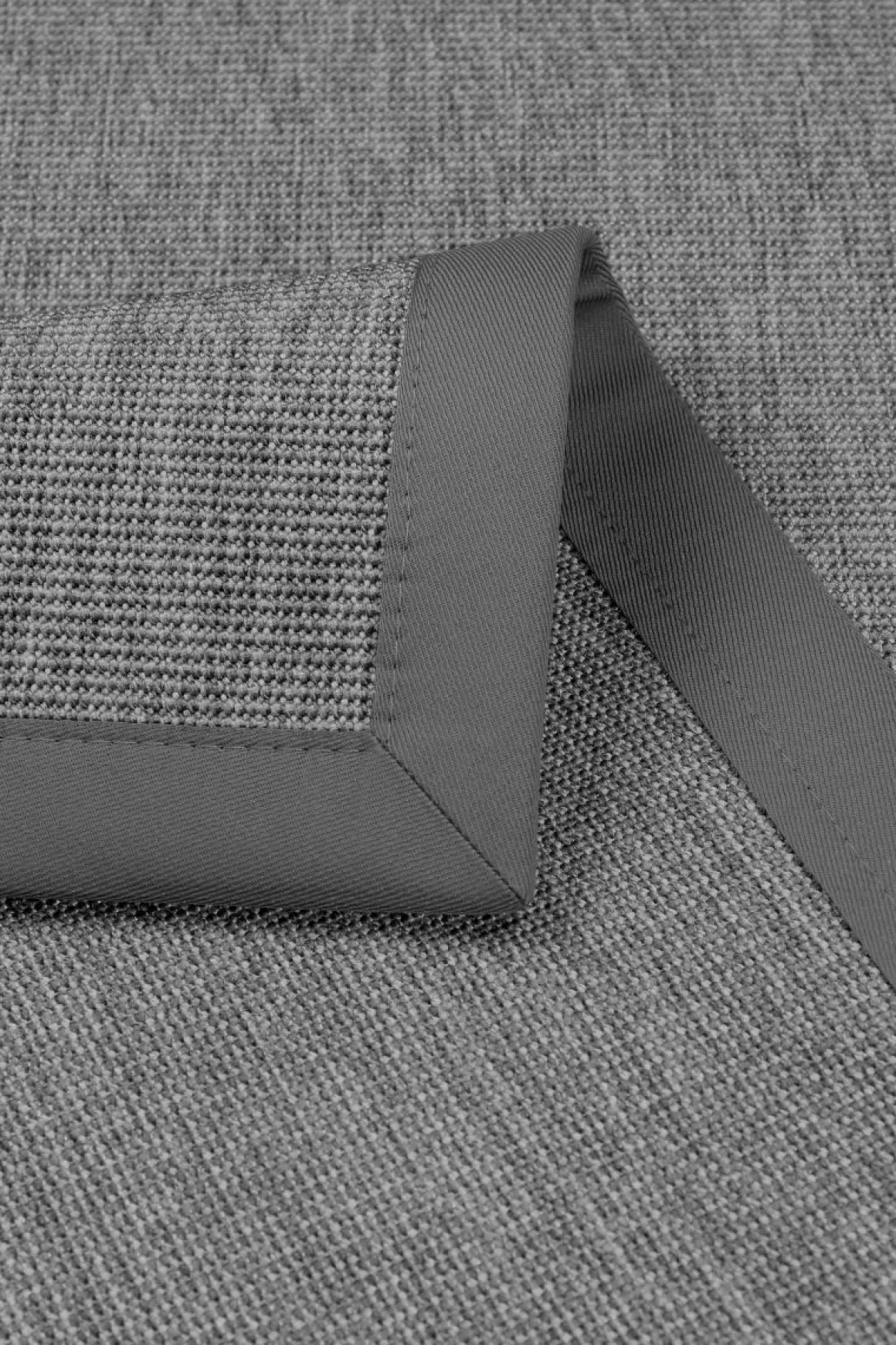 Teppich in Sisaloptik Naturino Rips Platin 67 x 133 cm