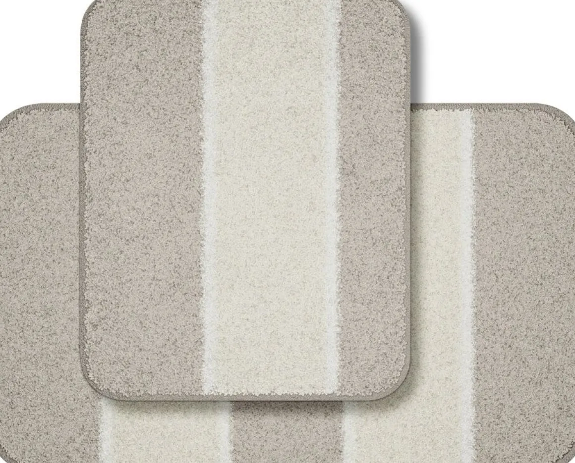 2tlg. Badematten-Set Waymore Beige
