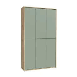6-trg Schuhschrank Alice Springs Salbei Eiche