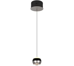 TRIO 1flg LED Pendellampe Orbit-S Nickel