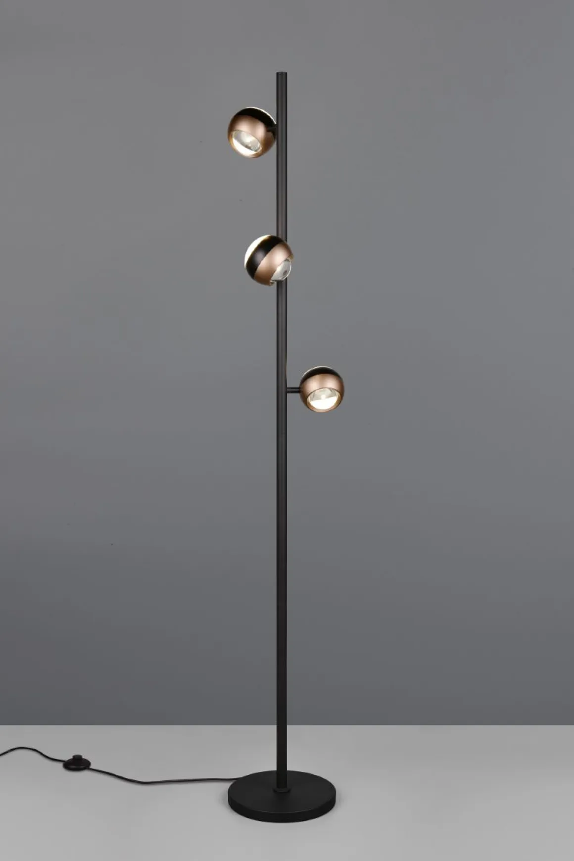 TRIO 3-flg LED Stehlampe Orbit-S