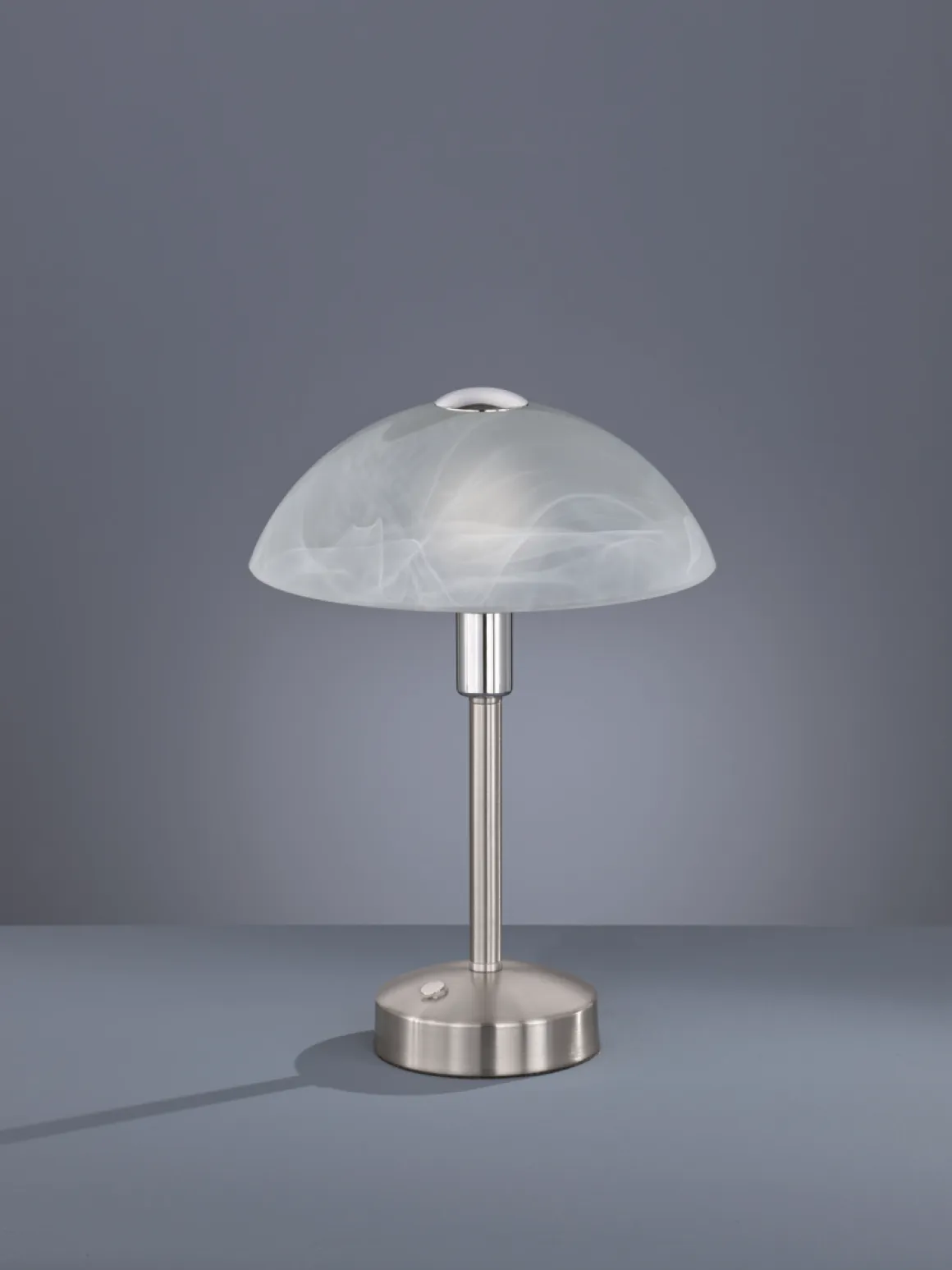 TRIO 1-flg LED Tischleuchte Donna Nickel