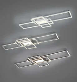 TRIO LED Deckenleuchte Irvine Anthrazit