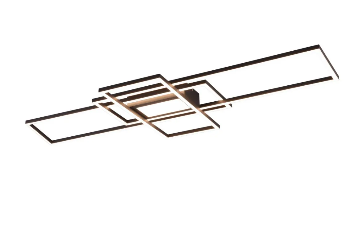 TRIO LED Deckenleuchte Irvine Anthrazit