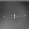 TRIO LED Pendelleuchte Salinas Schwarz