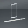 TRIO LED Pendelleuchte Trajan Nickel