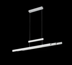 TRIO LED Pendelleuchte Trajan Nickel