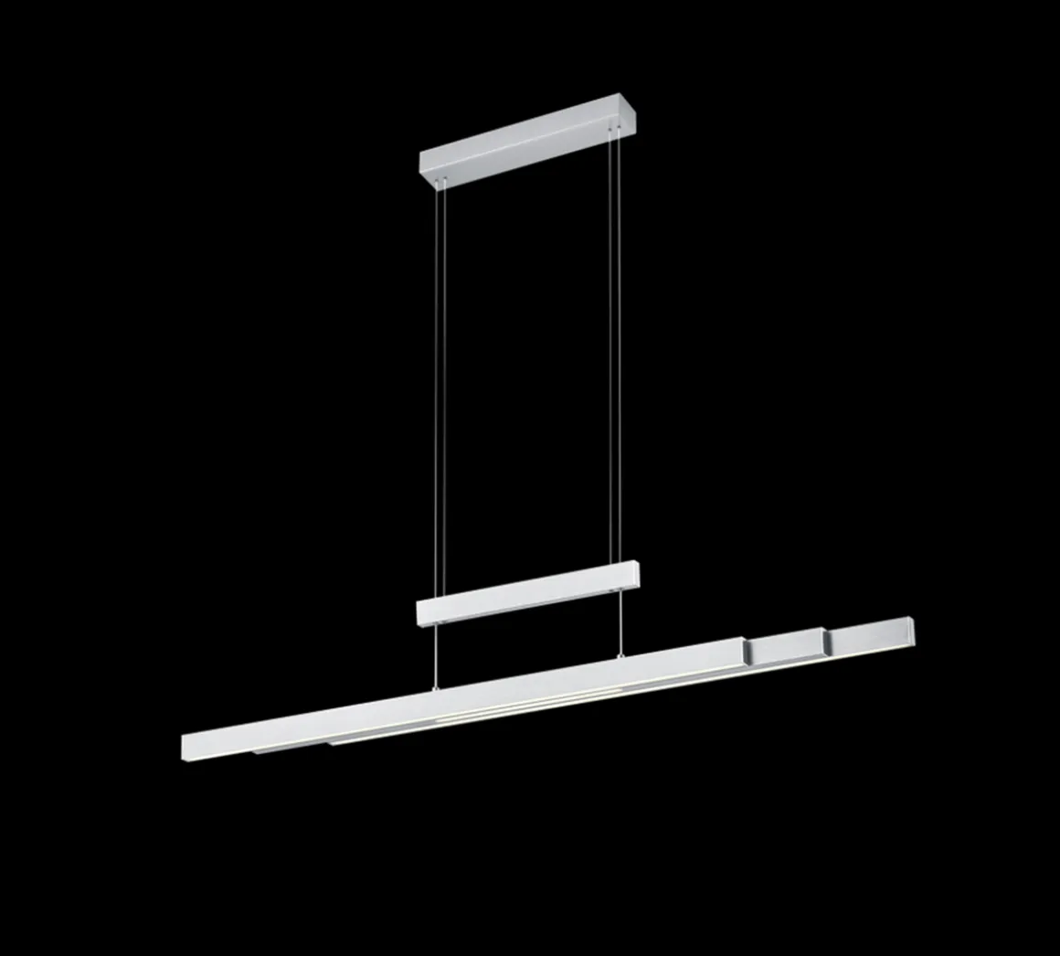 TRIO LED Pendelleuchte Trajan Nickel